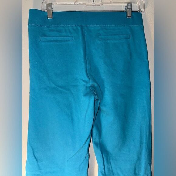Betabrand blue Midrise bootcut pull on dress pants medium long - Picture 4 of 6